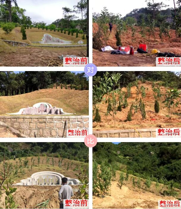 揭阳空港区开展毁林造坟专项整治行动，9座坟墓被清理！