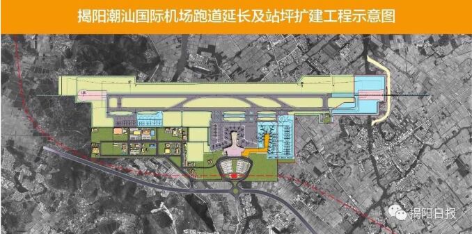 潮汕机场启动招标！扩建新建面积近21万㎡！ 