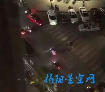 揭阳美食街夜间成赛车跑道，车辆轰鸣声让人抓狂