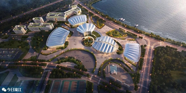 南滨游泳跳水馆改建动工了！效果图曝光，这里将新建综合体育馆、乒乓球馆、足球场等