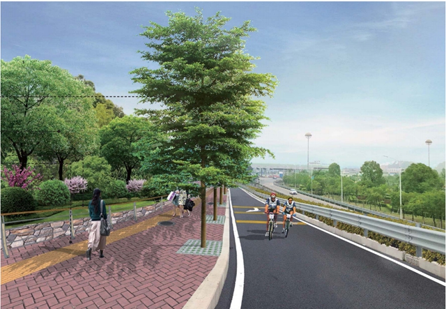 效果图曝光！完善道路交通设施，增加休闲绿化空间...国道G324礐石大桥段环境将这样提升