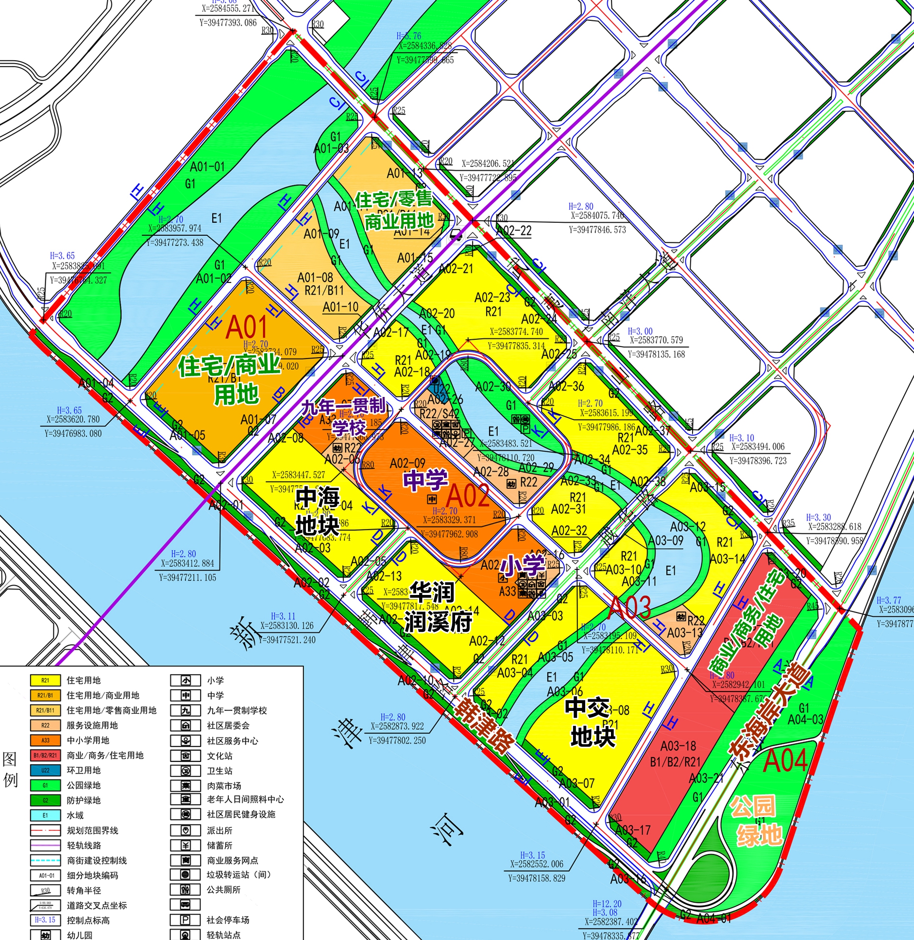 东海岸新溪片区A组团最新规划曝光！超3117亩，片区配套……