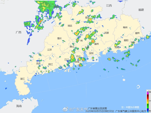 广东进入“龙舟水”集中期！汕头本周末还有一场大雨，要注意天气变化