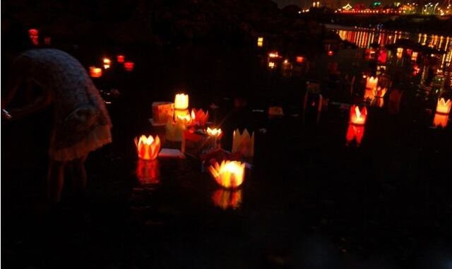揭西县五经富镇的放水灯风俗