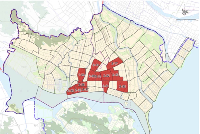 中心城区北岸将规划增加8800多个停车泊位，涉及金平和龙湖13个热点片区，有你家附近吗