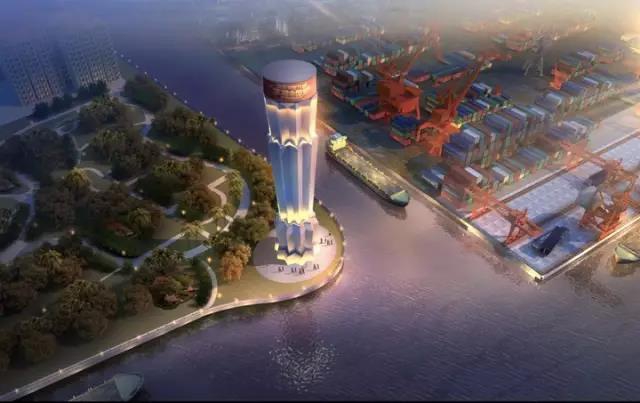 汕头海湾隧道南岸风塔正式封顶，北岸风塔建设即将启动
