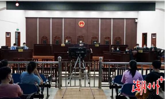 潮州潮安法院一审公开宣判郑映伟等16人涉黑案