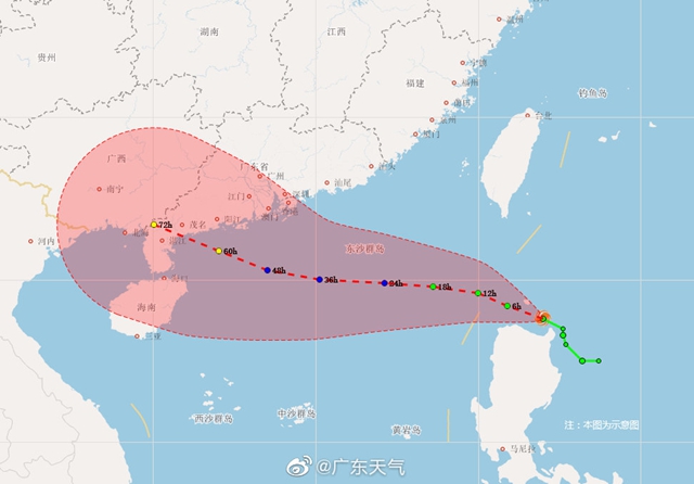 第7号台风即将生成！预计将登陆粤西，汕头明后天将会有中到大雨
