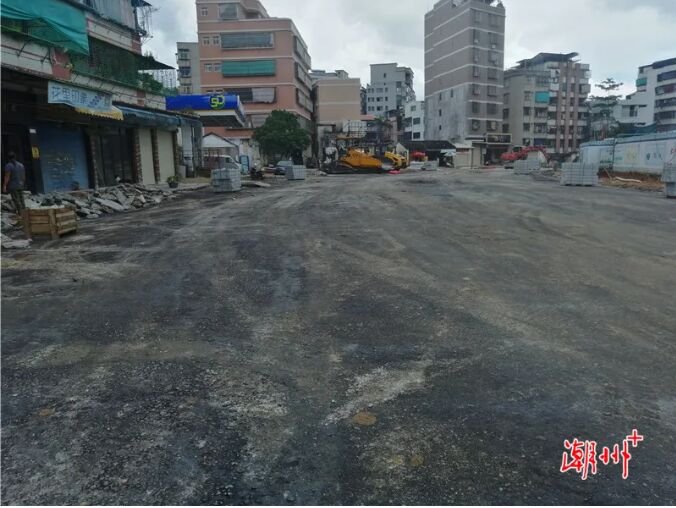 潮州市区北园路改造工程已完成80% 预计9月底通线