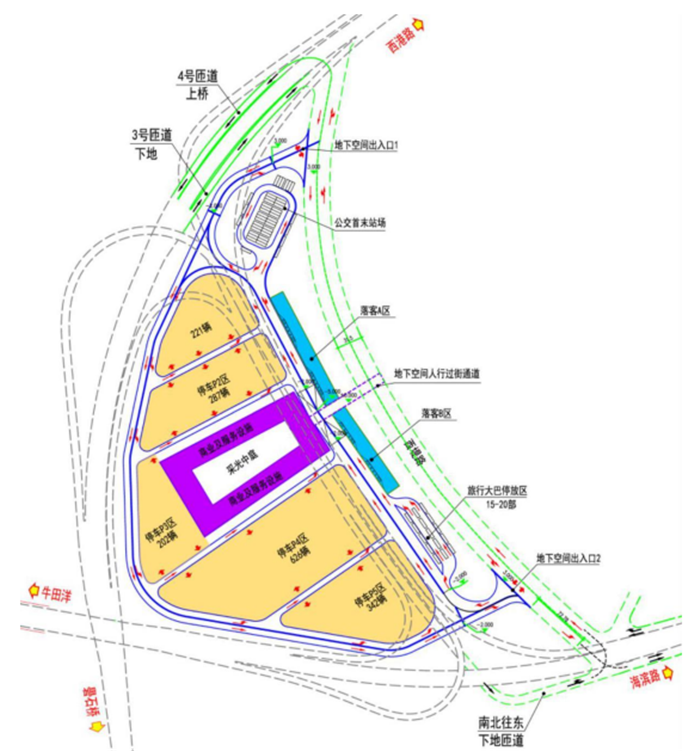 西堤路西侧片区景观提升方案出炉！绿地公园和地下停车场同步建设