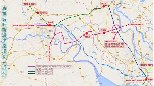 粤东城际轨道交通网方案规划